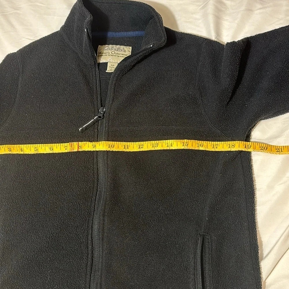 Cabelas Women's Outerwear Full Zip Up Fleece Black Jacket Size S - Picture 5 of 8